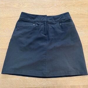 Tail Dark Navy Performance Skirt With Under Shorts